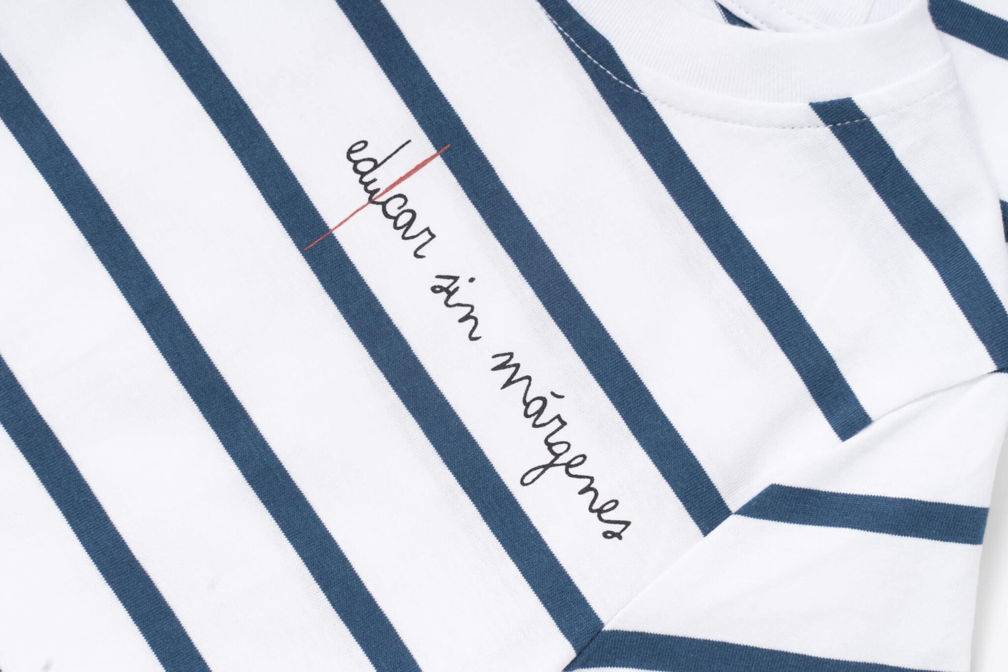 Camiseta Hombre Educar Sin Márgenes - Imagen 8