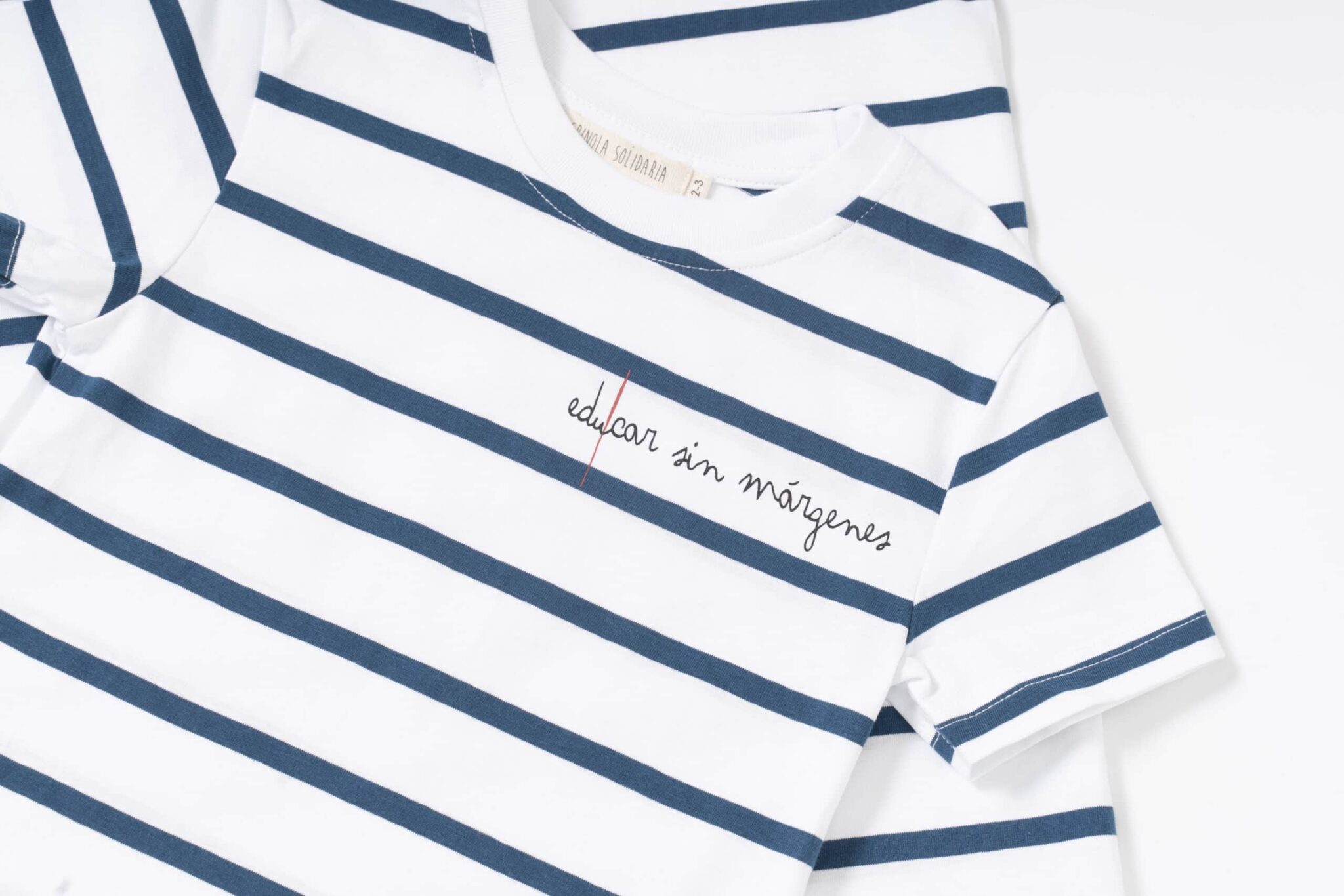 Camiseta Infantil Educar Sin Márgenes - Imagen 3