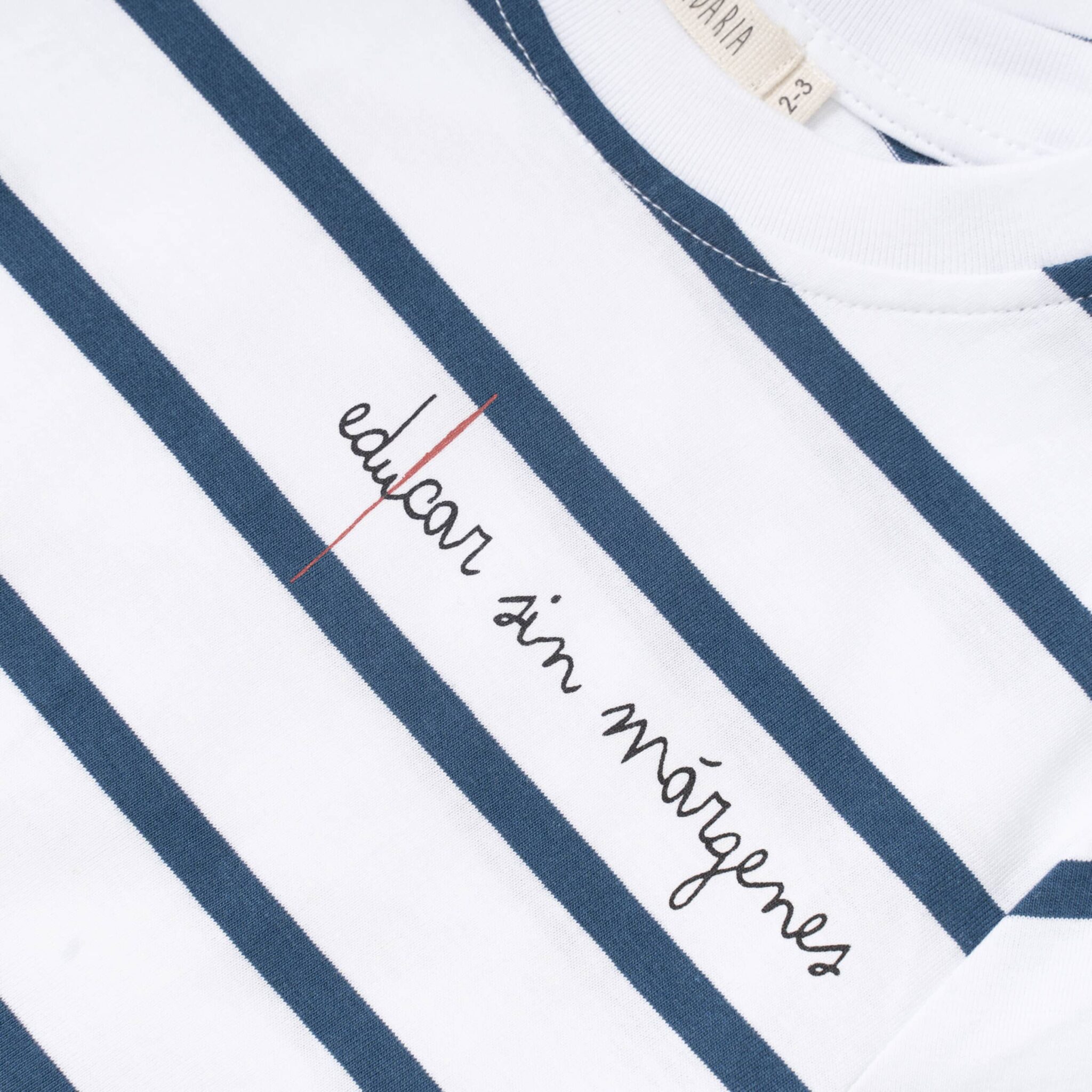 Camiseta Infantil Educar Sin Márgenes - Imagen 2