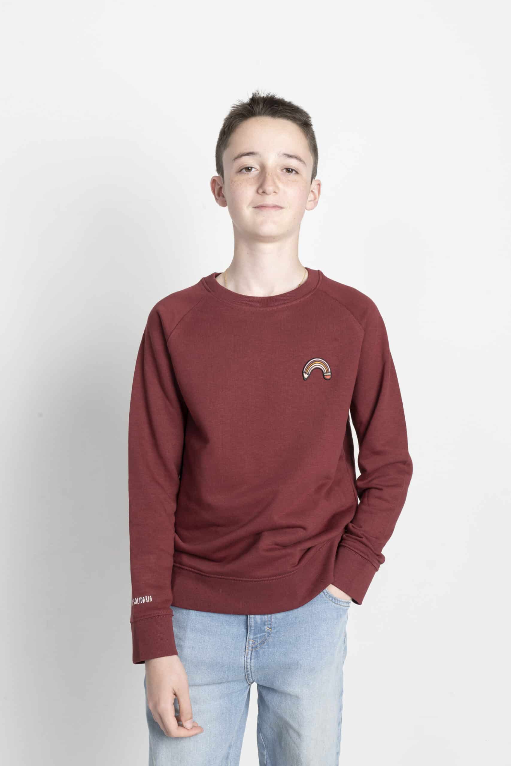 Sudadera infantil dibujando diversidad