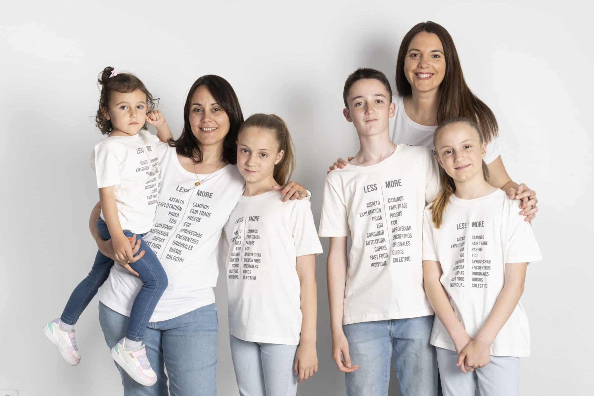 Camiseta mujer Less More - Imagen 2