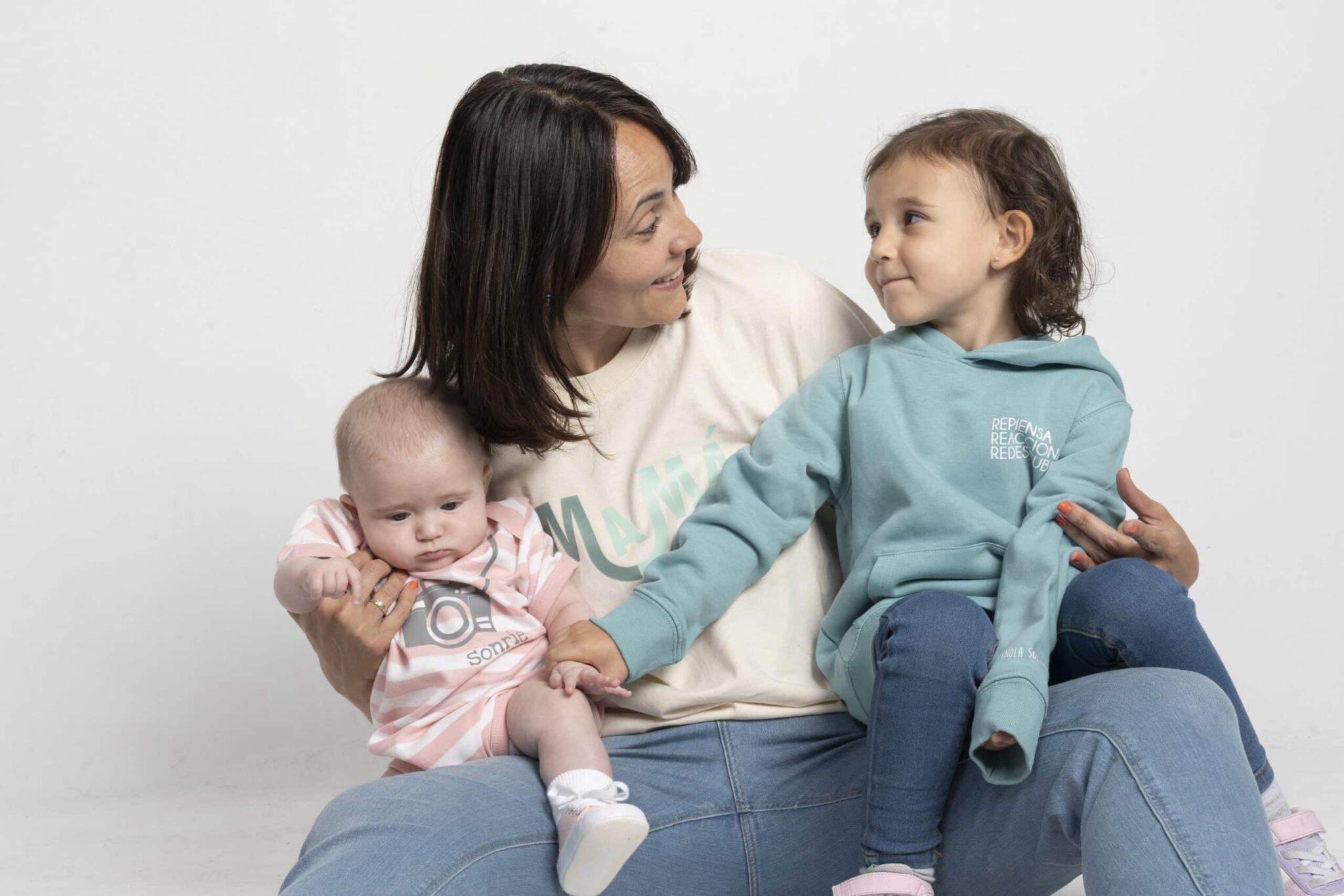 Sudadera Infantil Repiensa, Reacciona, Redescubre - Imagen 3