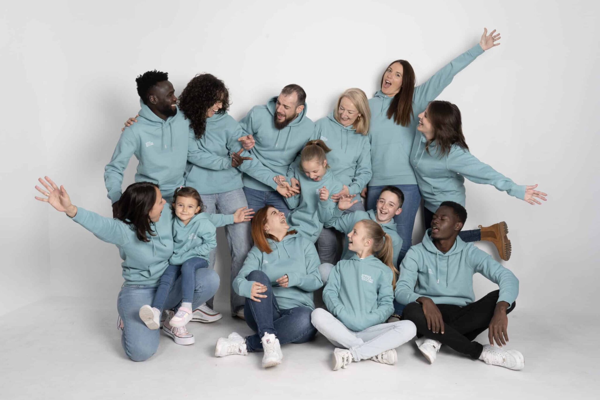 Sudadera Infantil Repiensa, Reacciona, Redescubre